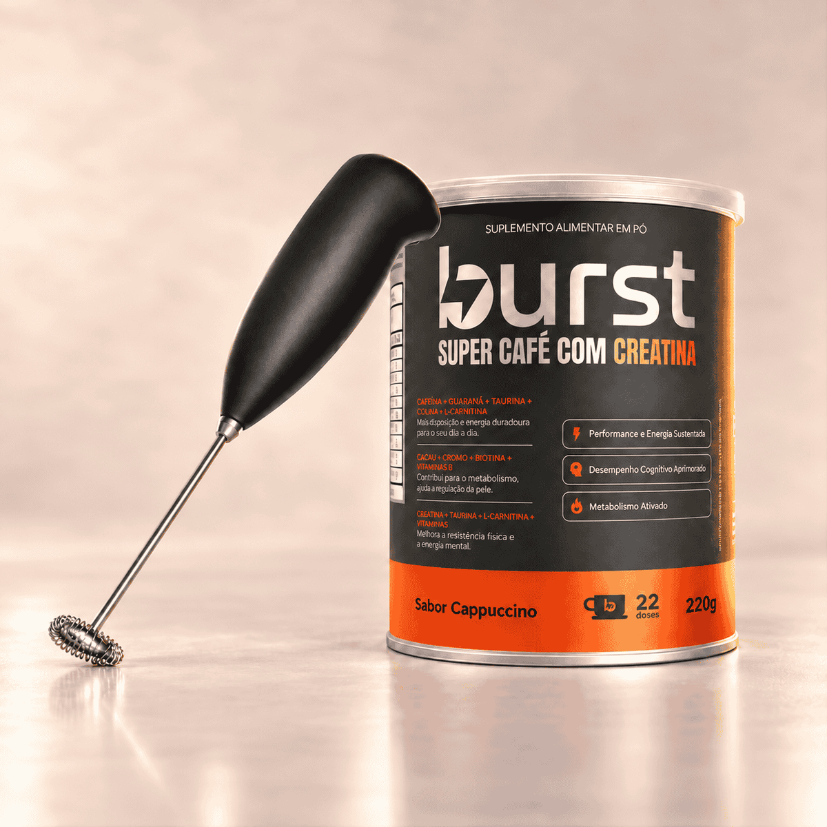 Burst Super Café com Creatina - lata