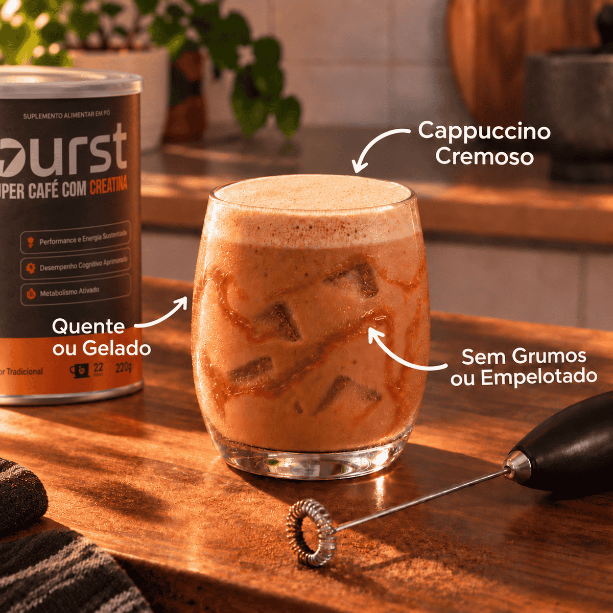 Burst - Super Café com Creatina