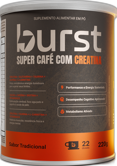 Lata do Super Café com Creatina