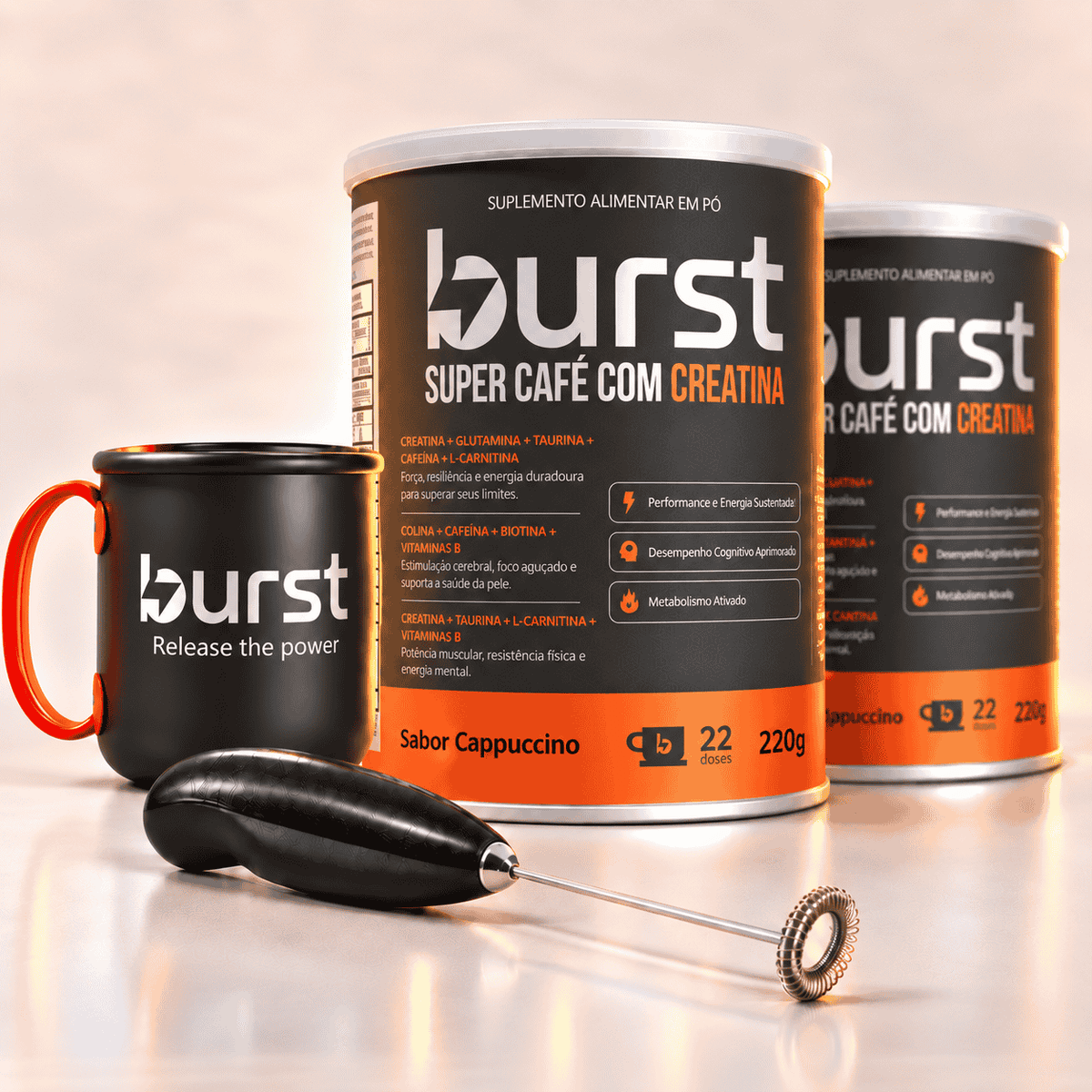 Burst - Super Café com Creatina