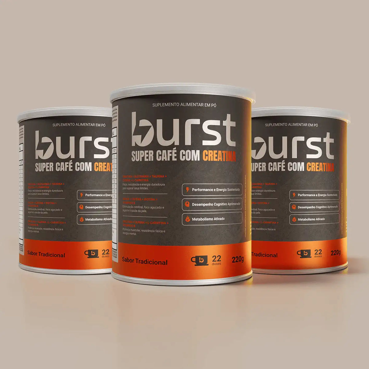Burst - Super Café com Creatina