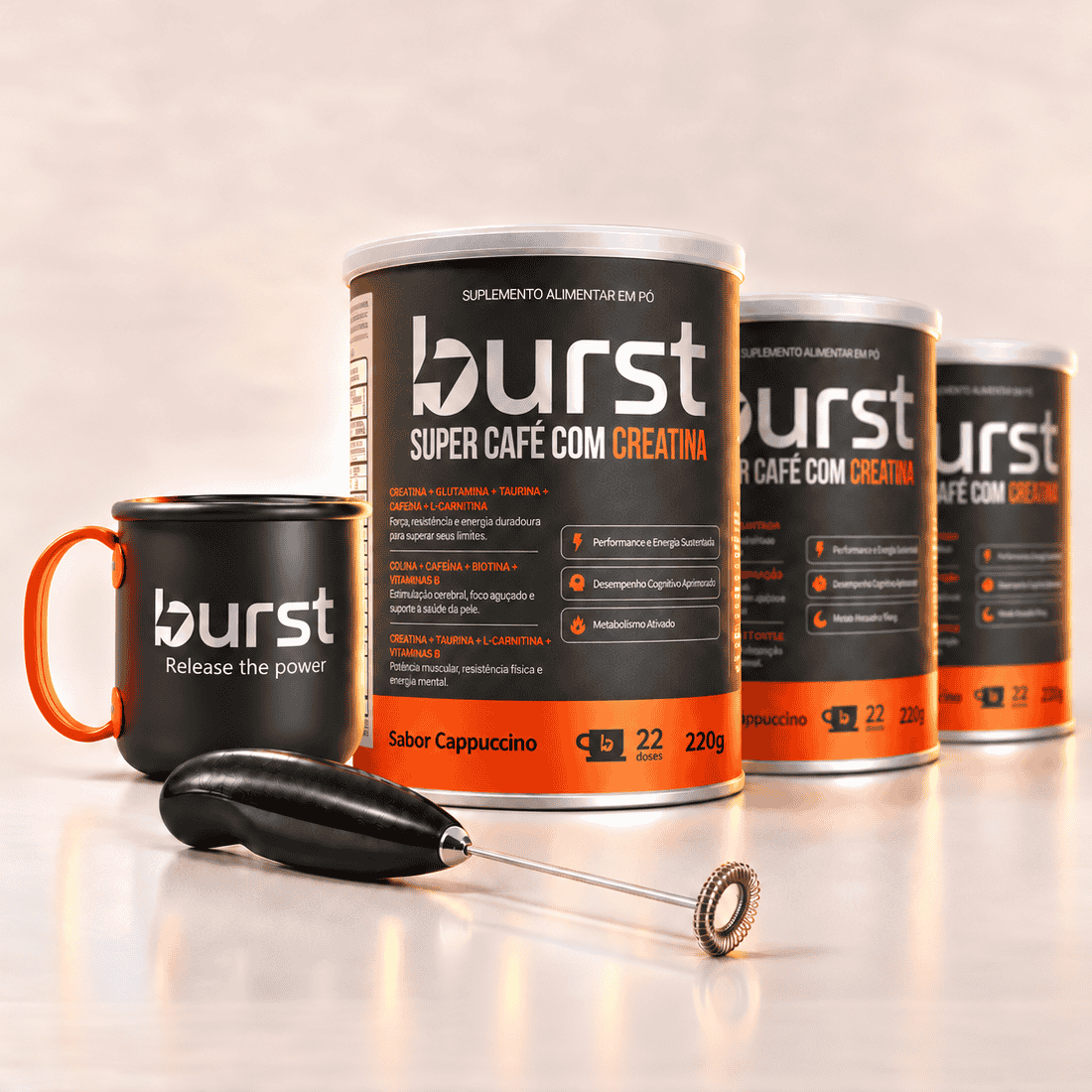 Burst - Super Café com Creatina