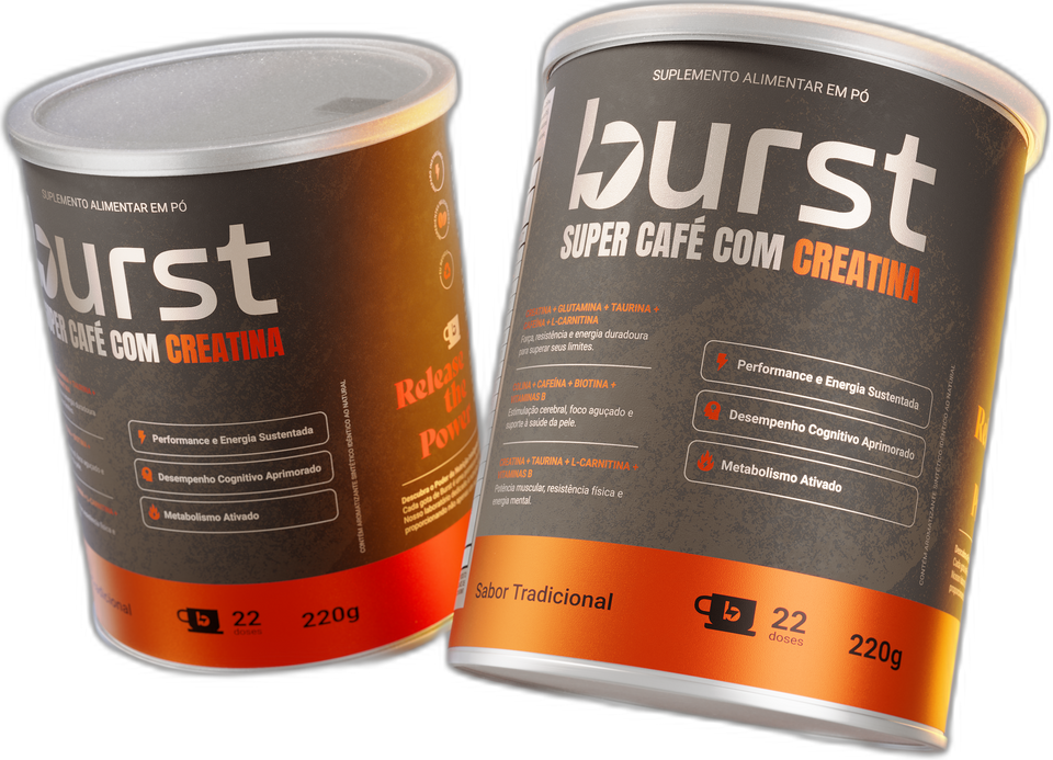 Burst Super Café com Creatina